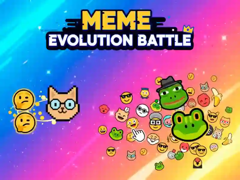 Peli Meme Evolution Battle verkossa