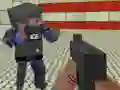 Peli Blocky Gangster-sota verkossa Peli Blocky Gangster-sota verkossa
