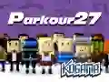 Peli Kogama: Parkour 27 verkossa Peli Kogama: Parkour 27 verkossa