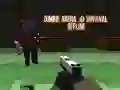 Peli Zombie Arena 3D: Selviytyminen Offline verkossa