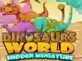 Peli Dinosaurusten maailman piilotetut miniatyyrit verkossa Peli Dinosaurusten maailman piilotetut miniatyyrit verkossa
