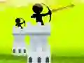 Peli Stickman Jousiampuja Linna verkossa