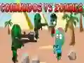 Peli Kommandot vs Zombit verkossa Peli Kommandot vs Zombit verkossa