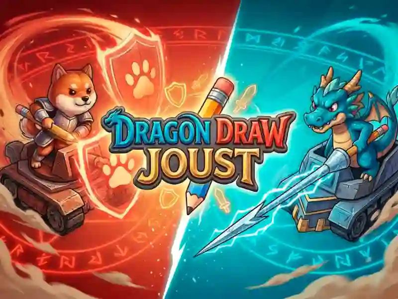Peli Dragon Draw Joust verkossa