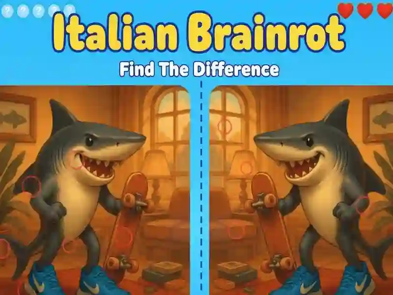 Peli Italian Brainrot: Löydä ero verkossa Peli Italian Brainrot: Löydä ero verkossa