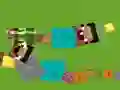 Peli SlitherCraft.io verkossa