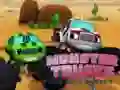 Peli Piilotetut pyörät monsteriautoilla verkossa Peli Piilotetut pyörät monsteriautoilla verkossa