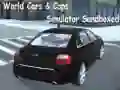 Peli Maailman Autot ja Poliisit Simulaattori Sandboksissa verkossa Peli Maailman Autot ja Poliisit Simulaattori Sandboksissa verkossa