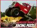 Peli Monster Truck -kilpailupuzzle verkossa Peli Monster Truck -kilpailupuzzle verkossa
