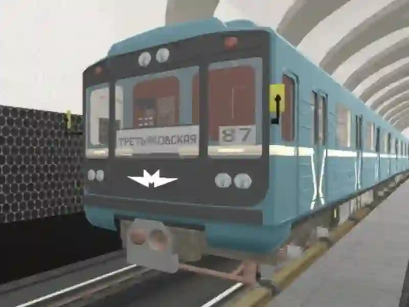 Peli Moskovan metro-ohjain 3D verkossa Peli Moskovan metro-ohjain 3D verkossa