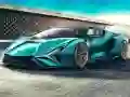 Peli Lamborghini Sian Roadster Palapeli verkossa Peli Lamborghini Sian Roadster Palapeli verkossa