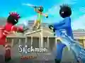 Peli Stickman Poliisi vs Gangsterit Katu Taistelu verkossa