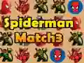 Peli Spiderman Match3 verkossa Peli Spiderman Match3 verkossa