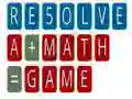 Peli RATKAISE matematiikkapeli verkossa Peli RATKAISE matematiikkapeli verkossa