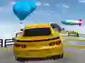 Peli Autotemppupelit - Mega ramppi auto hyppy 3D pelit verkossa