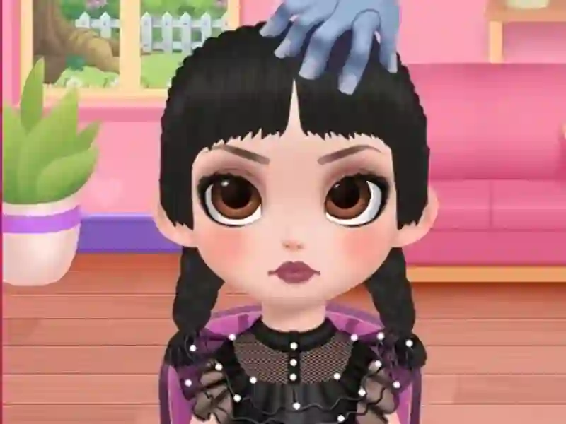 Peli Kampaamo ja pukeutua tyttö verkossa