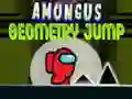 Peli Amongus Geometrinen Hyppy verkossa