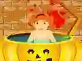 Peli Pieni Vauva Halloween Kylpy verkossa Peli Pieni Vauva Halloween Kylpy verkossa
