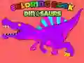 Peli Värityskirja Dinosaurukset verkossa
