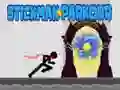 Peli Stickman Parkour verkossa Peli Stickman Parkour verkossa