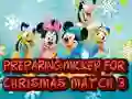 Peli Valmistellaan Mickeyä jouluun Match 3 verkossa