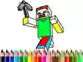 Peli Takaisin kouluun: Minecraft Värittäminen verkossa Peli Takaisin kouluun: Minecraft Värittäminen verkossa