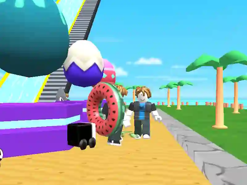 Peli OBBY: Kiipeä ja liuku verkossa