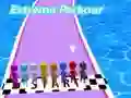 Peli Äärimmäinen Parkour verkossa Peli Äärimmäinen Parkour verkossa