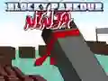 Peli Blocky Parkour Ninja verkossa Peli Blocky Parkour Ninja verkossa