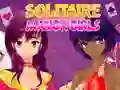 Peli Solitaire Manga Tytöt verkossa
