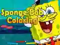 Peli SpongeBob Värittäminen verkossa Peli SpongeBob Värittäminen verkossa