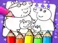 Peli Peppa Pigu Maalauskirja verkossa