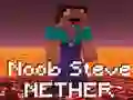 Peli Noob Steve Nether verkossa Peli Noob Steve Nether verkossa
