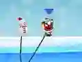 Peli Joulupukin Lumiukon Hyppy verkossa Peli Joulupukin Lumiukon Hyppy verkossa