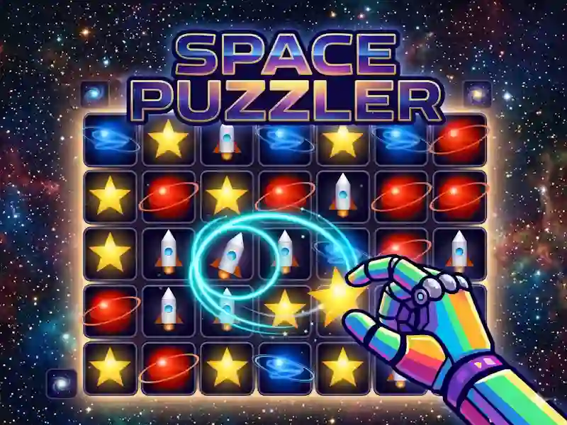 Peli Space Puzzler verkossa