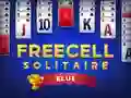 Peli Freecell Solitaire Sininen verkossa Peli Freecell Solitaire Sininen verkossa