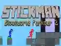 Peli Stickman Blockworld Parkour 2 verkossa Peli Stickman Blockworld Parkour 2 verkossa