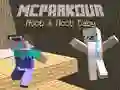 Peli MCParkour Noob ja Noob Vauva verkossa Peli MCParkour Noob ja Noob Vauva verkossa