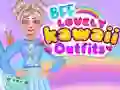 Peli BFF Ihania Kawaii Vaatteita verkossa Peli BFF Ihania Kawaii Vaatteita verkossa