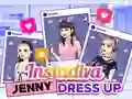 Peli Instadiva Jenny: Pukeuta verkossa