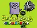 Peli SpobgeBob Halloween Värittämisvihko verkossa