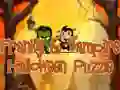 Peli Franky ja Vampyyrin Halloween-palapeli verkossa Peli Franky ja Vampyyrin Halloween-palapeli verkossa