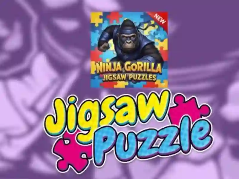 Peli Ninja Gorilla Jigsaw Puzzles verkossa