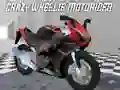 Peli Hullu Wheelie Moottoripyöräilijä verkossa Peli Hullu Wheelie Moottoripyöräilijä verkossa
