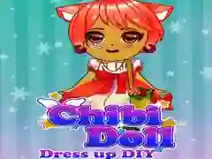 Peli Chibi Nukke Pukeuta DIY verkossa