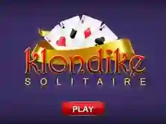 Peli Klondike Solitaire verkossa