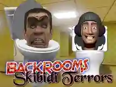 Peli Backrooms Skibidi Hirviöt verkossa