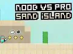Peli Noob vs Pro: Hiekkasaari verkossa