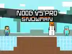Peli Noob vs Pro Lumiukko verkossa Peli Noob vs Pro Lumiukko verkossa
