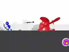 Peli Punainen ja Sininen - Stickman Vakoilija Pulmat verkossa